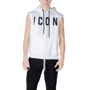 Icon White Cotton Men's Hoodie